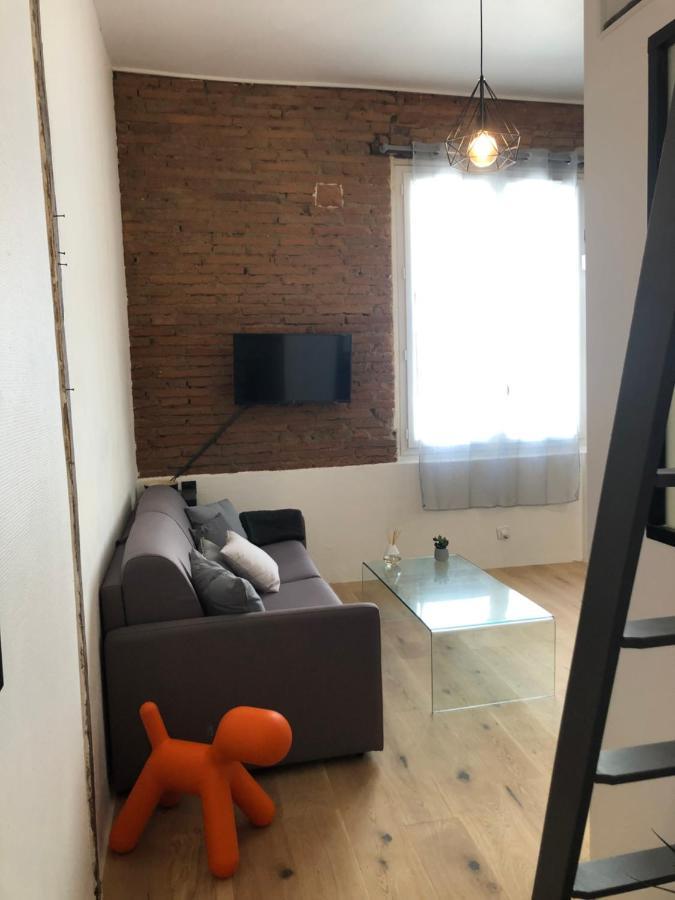 Charmant studio de 20m2 en hypercentre de Toulouse Exterior foto