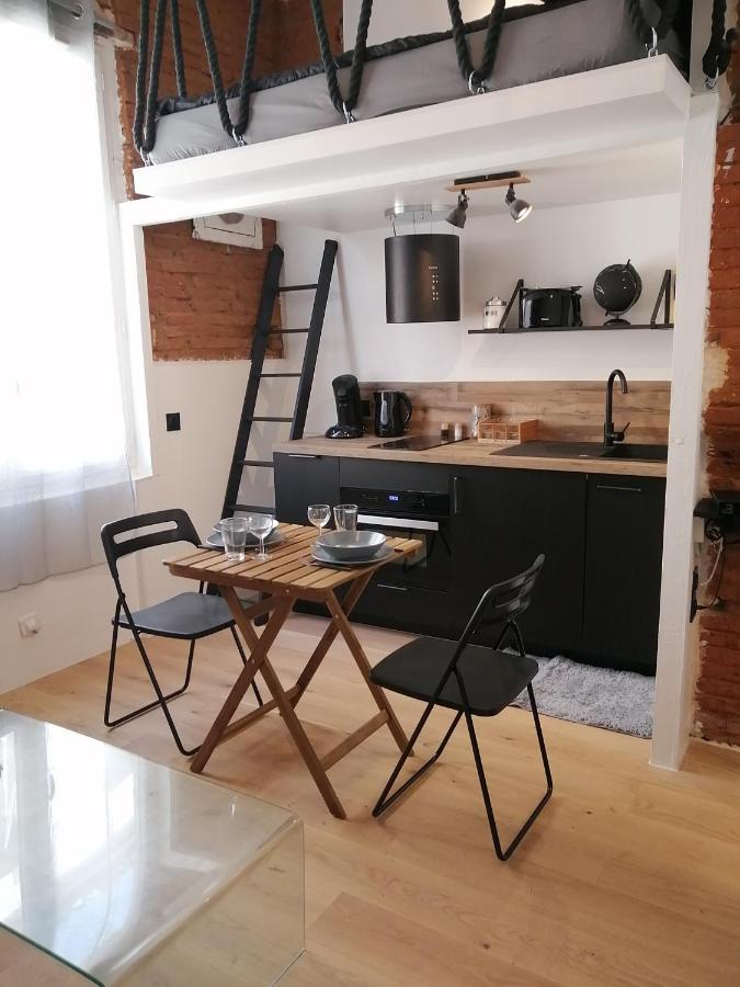 Charmant studio de 20m2 en hypercentre de Toulouse Exterior foto